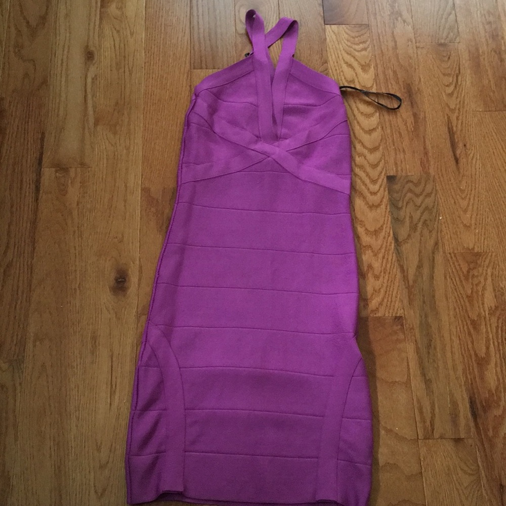 Pink /Purple bandage dress